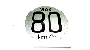 Image of Label. Max 80 KM / H. image for your Volkswagen